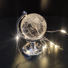 支持一件代发水晶地球摆件生日礼物毕业季纪念学生同学送礼