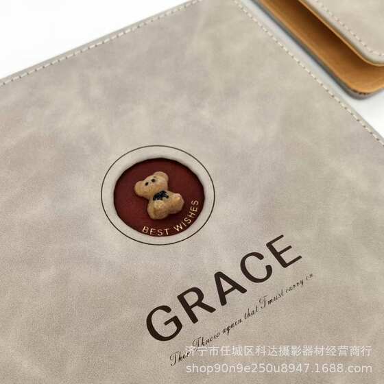 10 Free Shipping Party 8-inch Party 10-inch Children's Leather Book Photo Studio Photo Album Cover Children's Simple Wedding Dress Children's Leather Book