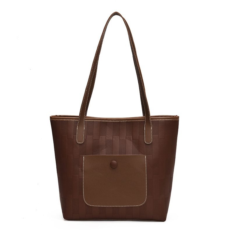 Bolsa de viaje, gran capacidad de textura, bolso de hombro, bolso de moda, bolso PU, bolso de mano de cuero suave, literatura y arte de moda, bolso de mano de invierno.