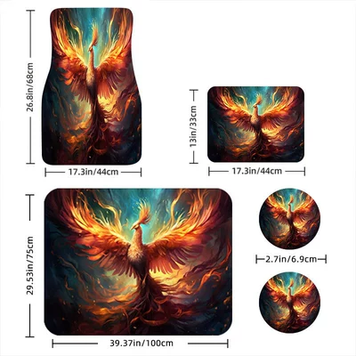 Car Print Floor Mats, Car-Specific – Universal Foot Pad