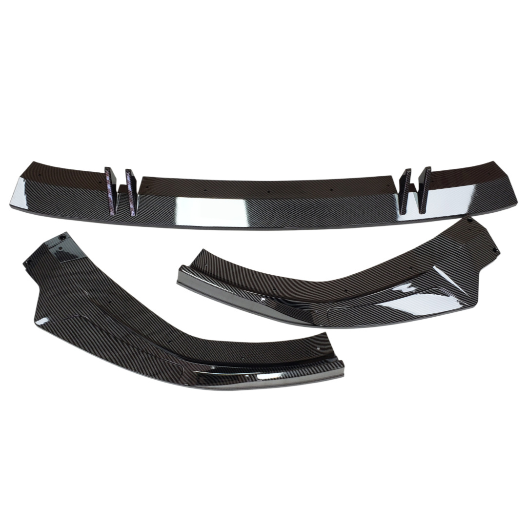 Suitable for 2019-2025 Audi A6L/S6 modified front lip spoiler, A6-s-line sports version special small body kit