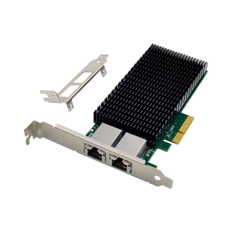 Подходит для сетевой карты сервера Intel X540-T2 PCIe x4 двойной электрический порт 10G RJ45 10 Гбит Ethernet