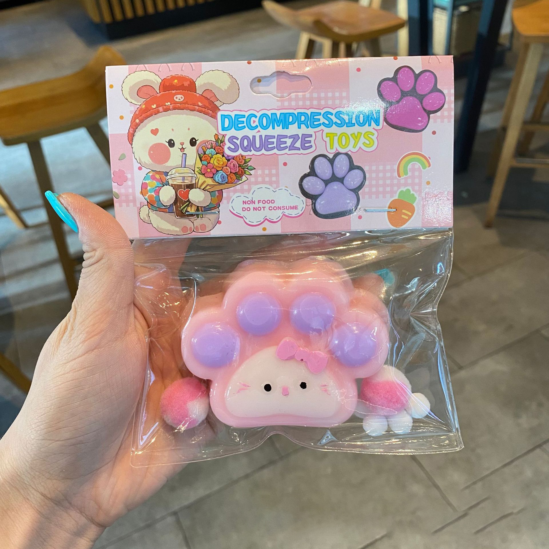 Niños no tóxicos juguetes de rebote lento descomprimir la sensación de barro gelatina de silicona de alto valor facial