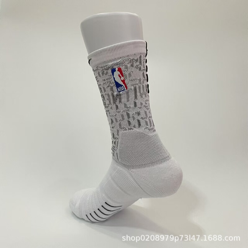 NBAチームトレーニングソックス タオル底滑り止め厚手バスケットボールソックス エリートスポーツソックス メンズバスケットボールスポーツソックス|undefined
