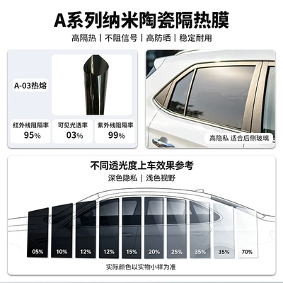 Automotive Film — Car Glass Sticker, Explosion-Proof Film, Shipped - 152m-1m-wholesale-of-the-whole-volume-a03-hot-melt-technology