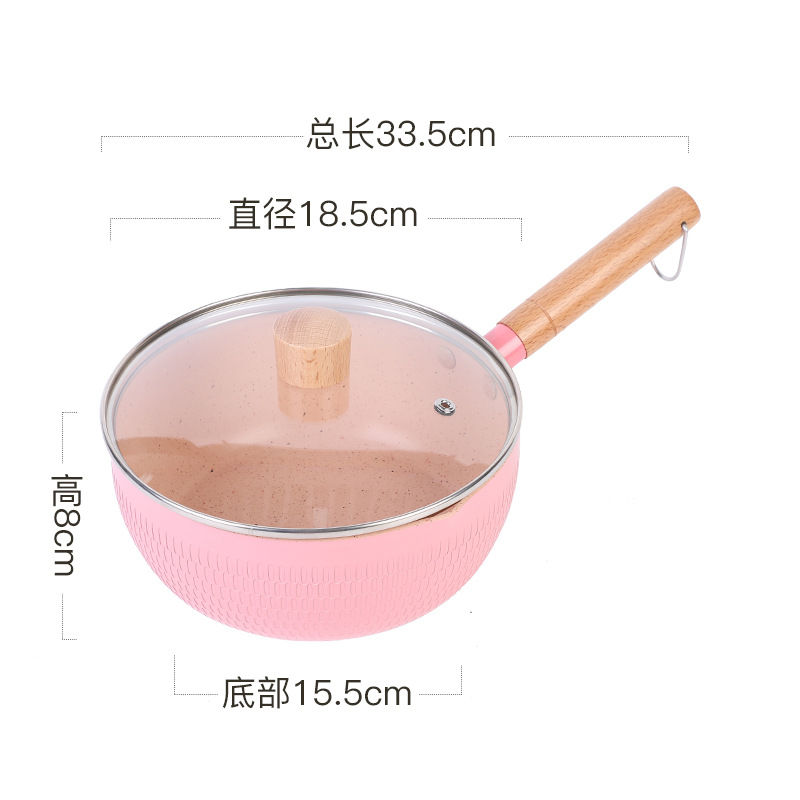 Tres piezas de set de paneles caseros guisado antiadherente regalo de reunión anual al por mayor multifuncional caja de regalo de cocina de cocina