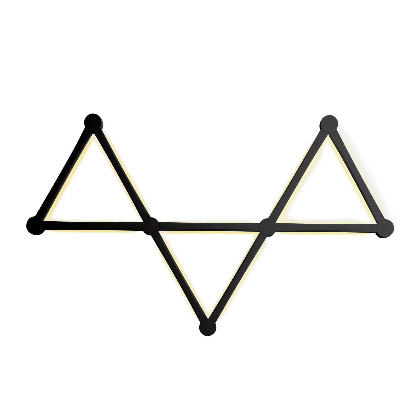 Empalme libre DIY Red luz roja RGB color mágico atmósfera luz WIFI Bluetooth Dual-modo LED de control de voz decorativa Luz de empalme