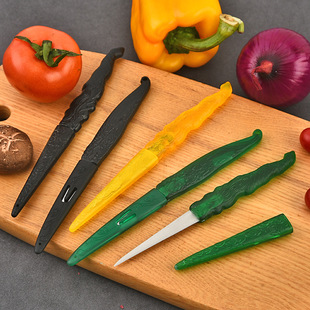 Stainless Steel Carving Knife Kitchen Carving Knife Fruit Platter Food Carving Master Knife Chef Carving Knife suit Wholesale