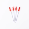White pole with big red head (50 pieces/pack)