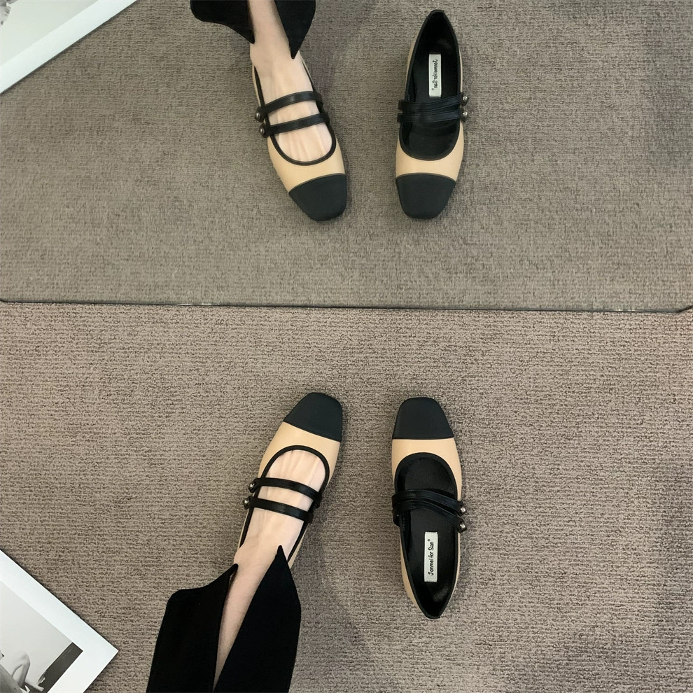 Обувь, подходящая к юбке, обувь из кожи, стиль Chanel, французский стиль