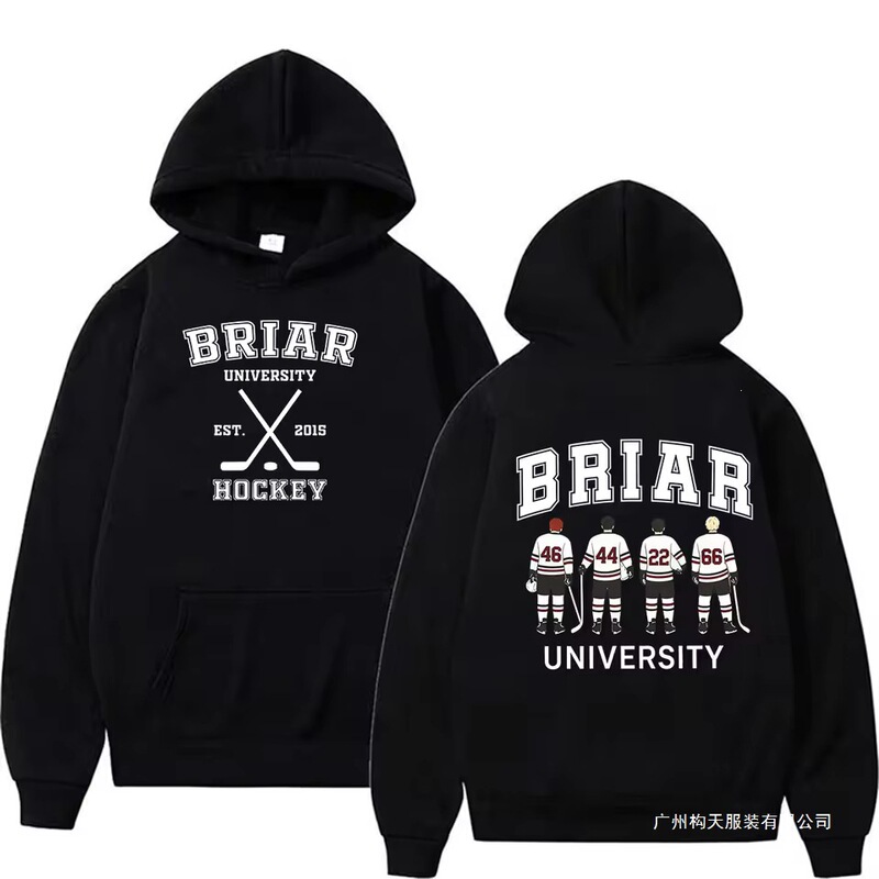 【Cross-Border European Size】Briar Hockey Briar University Off-Campus Tv Series Hoodie Unisex Casual 【Cross-Border European Size】Briar Hockey Briar University Off-Campus Tv Series Hoodie Unisex Casual