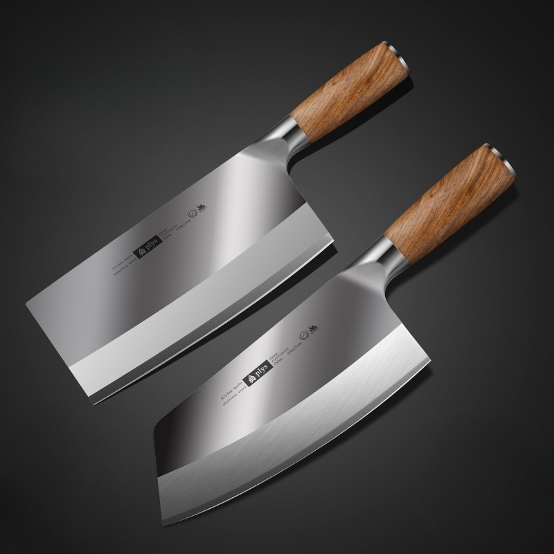 4cr13 cuchillo de cocina cuchillo de corte de verduras domésticas cuchillo de corte de madera sólida de madera