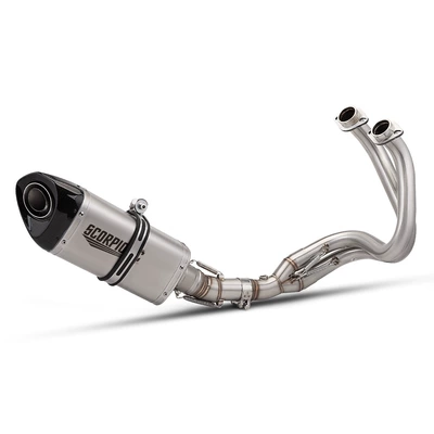 Motorcycle exhaust pipe | Front and Rear Muffler