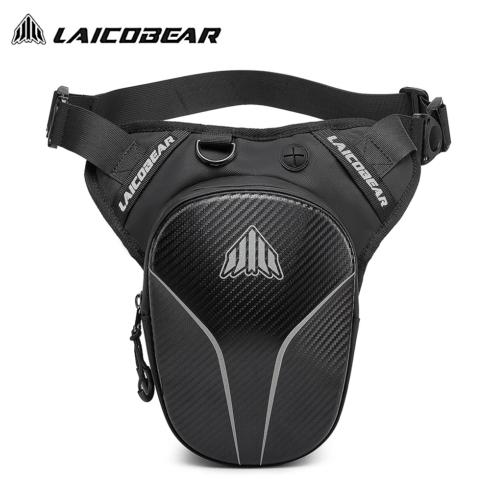Nuova attrezzatura per motocicletta con marsupio da ciclismo multifunzionale riflettente per gamba in fibra di carbonio mimetica_voghion.com