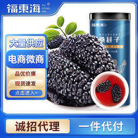 福东海桑葚干250克罐装干净无沙桑葚果桑葚子桑椹干泡水批发代发