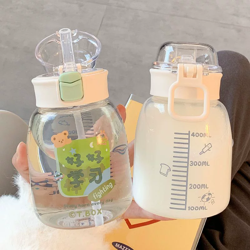 Cute high quality handheld glass with glass scaled for students