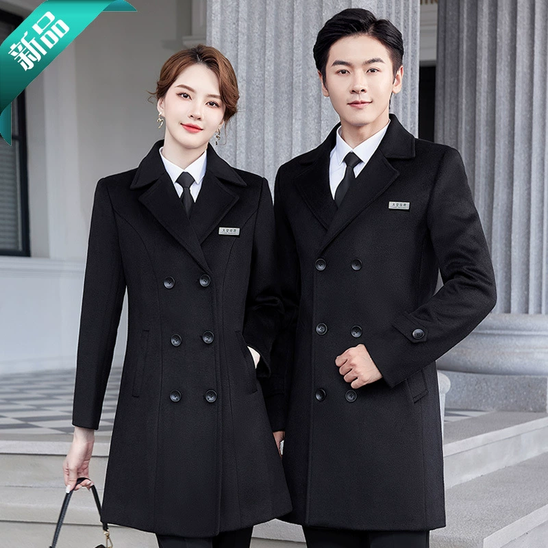 Профессиональное шерстяное пальто Женское зимнее длинное пальто Ювелирные изделия Гостиничная недвижимость 4S Магазин Отдел продаж Банковская Рабочая одежда
