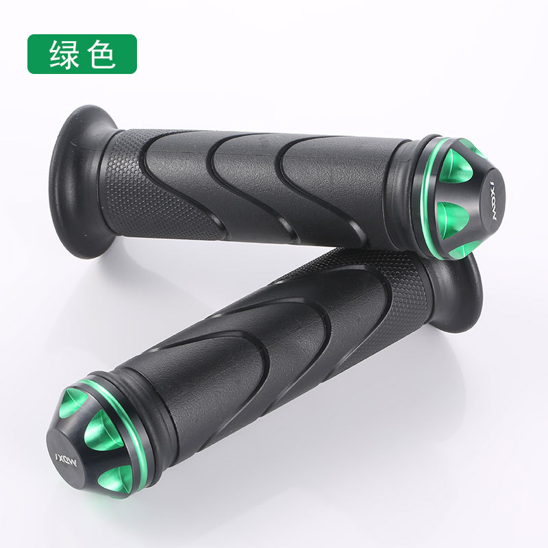 Handlebar Grips | Motuoche Motorcycle Handle Cover - 223-handlebar-grips-green