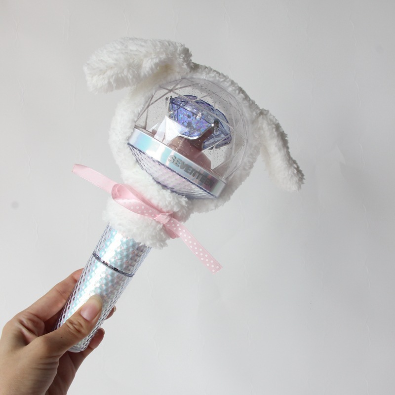 韓国SEVENTEEN17サポートスティックライトセットカラットスティック保護カバーぬいぐるみコンサート第二世代周辺機器|undefined