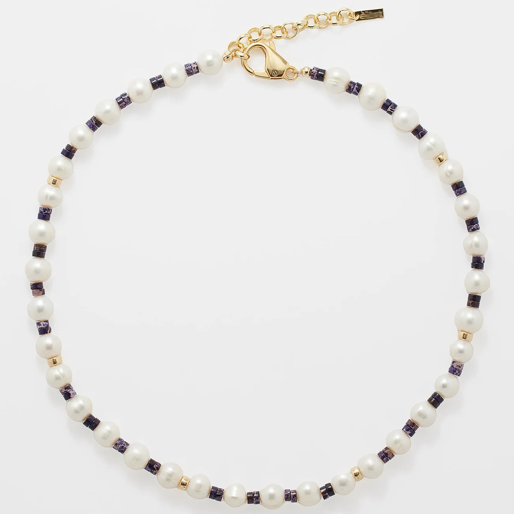 32g Weight Bracelets, Necklace Classification 2 PCS/Package Quantity Holiday, Daily Occasion Beaded, Freshwater Pearl, Titanium Steel Material Geometric Pattern Women's Gender Casual, Simple Style Style 2 PCS/Package Beaded Freshwater Pearl Titanium Steel Freshwater Pearl Jewelry Sets 36