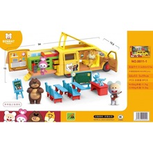 跨境儿童玩具飞机宝宝多功能玩具车套装大号客机汽车3-4岁男女孩