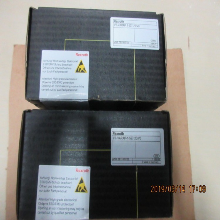 德国Rexroth/力士乐 VT-VARAP-1-527-2X/V0 放大器