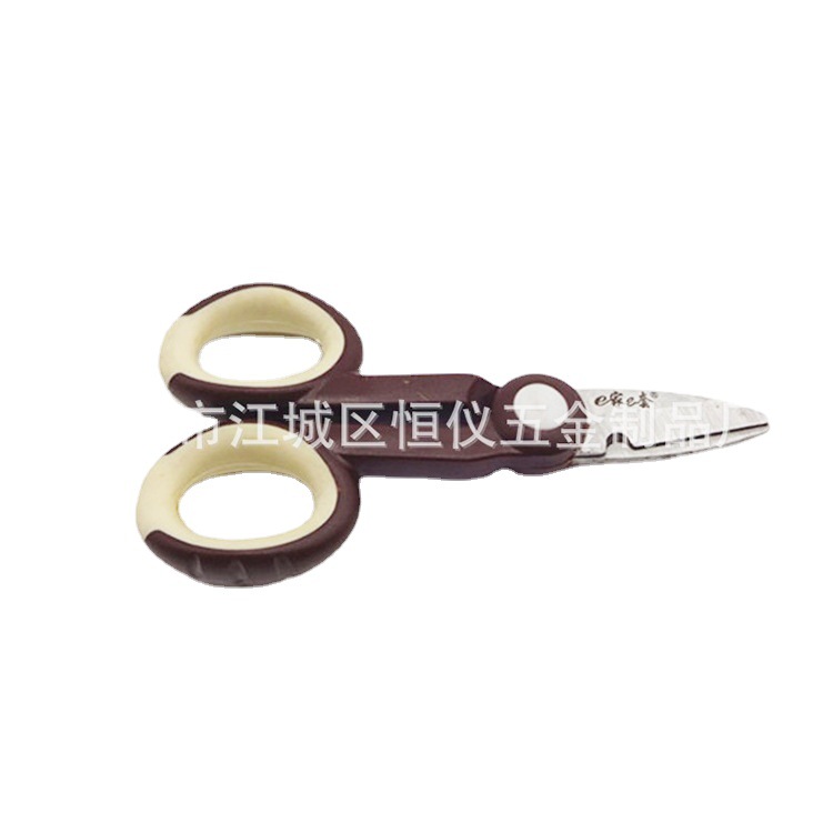 供应不锈钢电工剪刀 多功能剪刀 电线工业剪刀