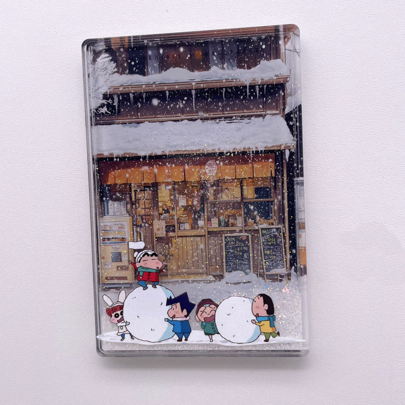 流砂と麻冷蔵庫マグネット漫画アニメーションシリーズ 12X8 冷蔵庫マグネットクレヨンしんちゃん長方形モデル|undefined