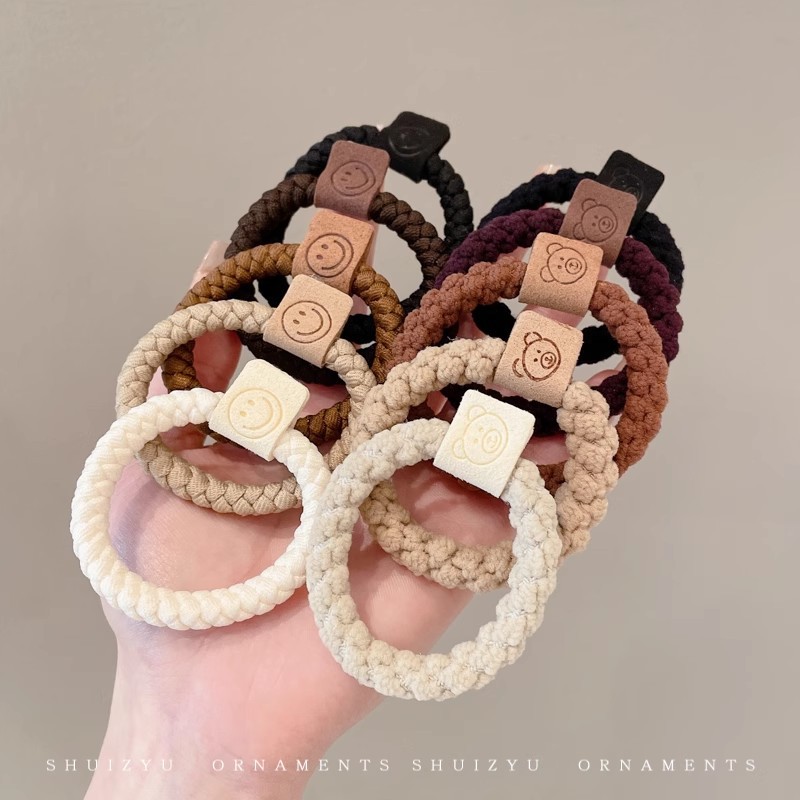 Liga de cabello 2025 – banda elástica de cuero duradero, alta gama, estilo sencillo y buena elasticidad