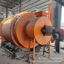 二手河沙三筒回转滚筒烘干机 粮食饲料不锈钢干燥机滚筒烘干机