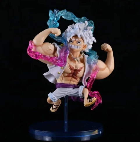 One Piece Five Sun God Form Nika Lydfei Q версия автомобильная ручная - моделирование качание Саурон G5 серия