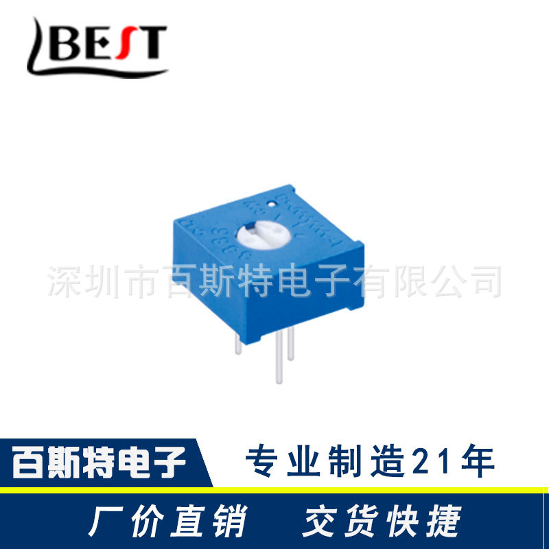 厂家直供 3386p电位器 精密可调电阻 单圈顶调电位器 库存充足