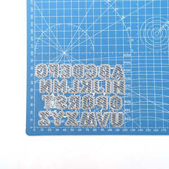 scrapbooking DIY切割刀模 碳鋼刀模 壓花刀模模板字母系列