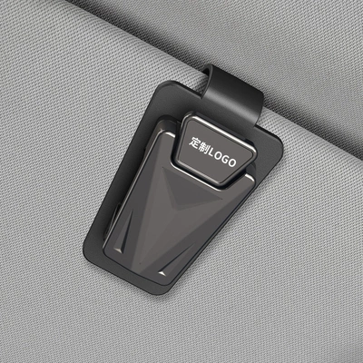 New Metal Car Glasses Car Glasses Clip/Bill Clip - gun-gray-please-note-for-other-models