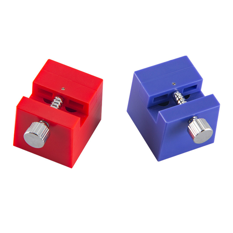 修表工具 夹表带座拆表带底座表链拆卸调节工具表带夹座 钟表工具