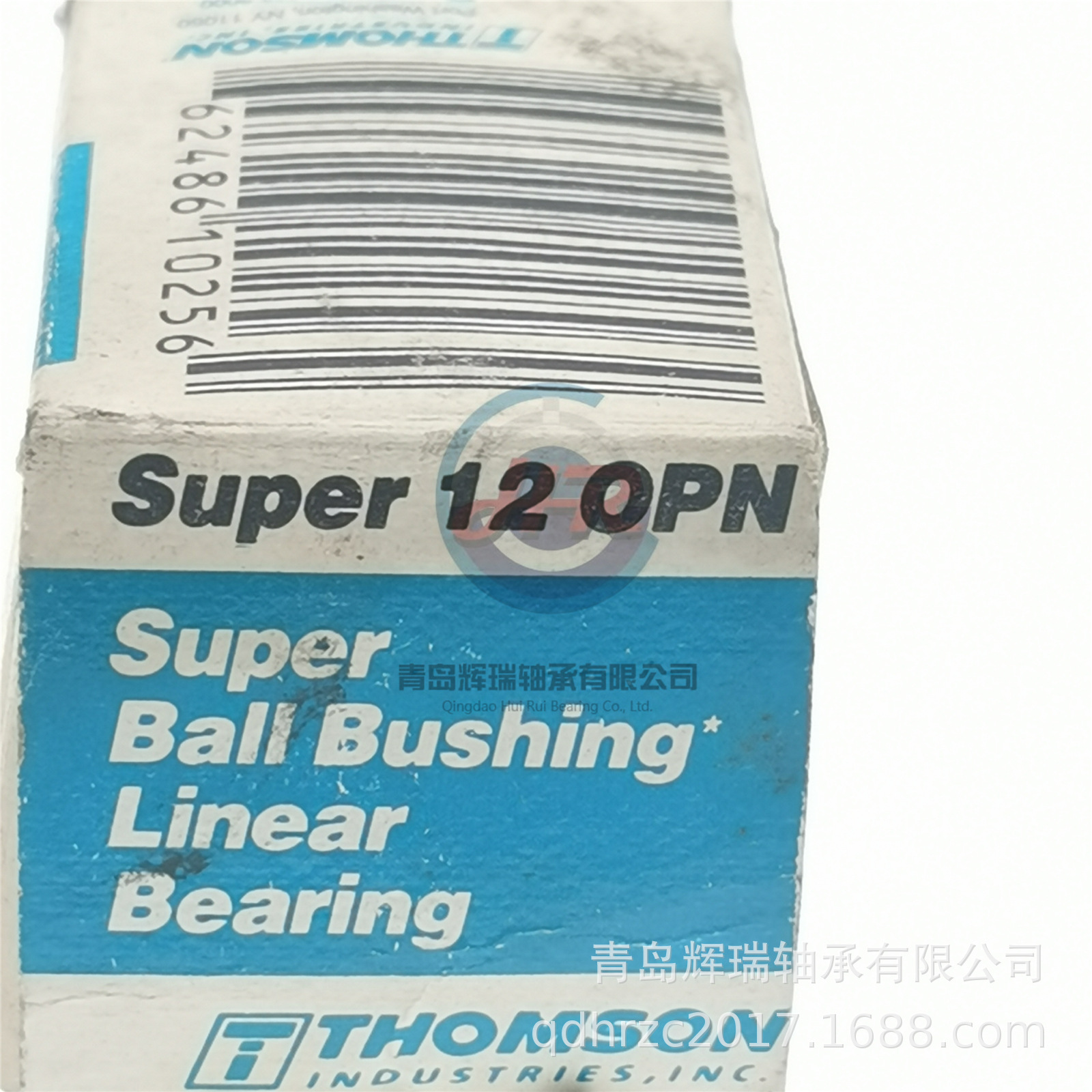THOMSON 开口直线轴承 SUPER12OPN 19.05mm X 31.75mm X 41.275mm