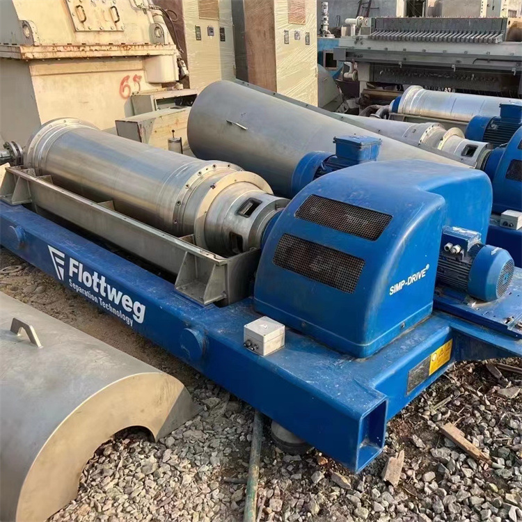 销售二手卧螺离心机 450型三项卧螺离心机 350型全自动卧螺离心机