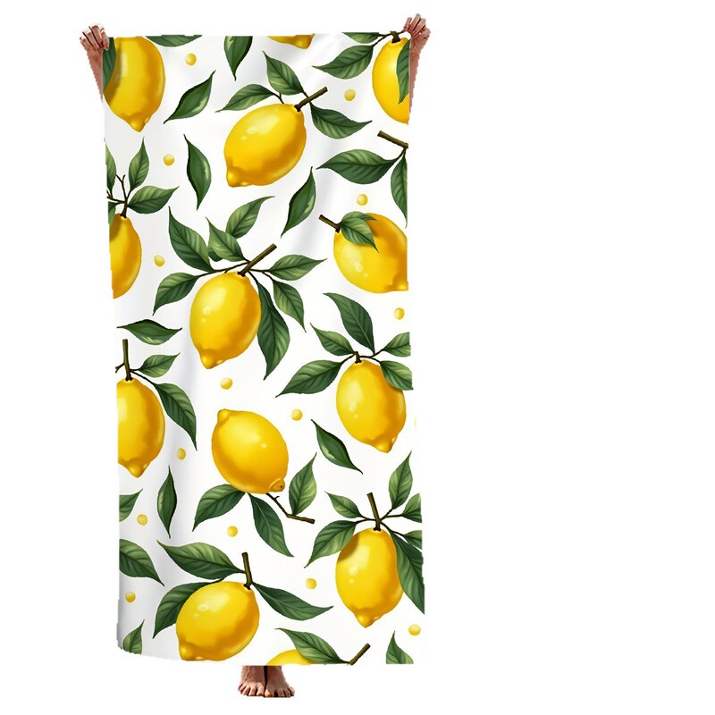Special Valentine's Day Gift: Summer Beach Towel, I Love You Microfiber Thin Lightweight Beach Towel