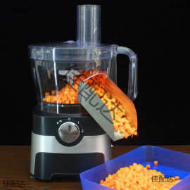 切丁机配件刀片切菜机商用切丁网格刀切丝刀盘juis杯盖