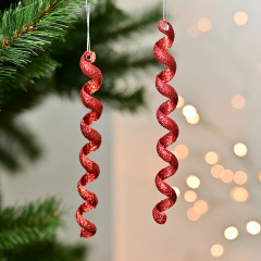 クリスマス装飾品クリスマス氷条氷錐氷クリスマスツリーペンダント吊り下げ品クリスマス雪花氷条掛け飾り