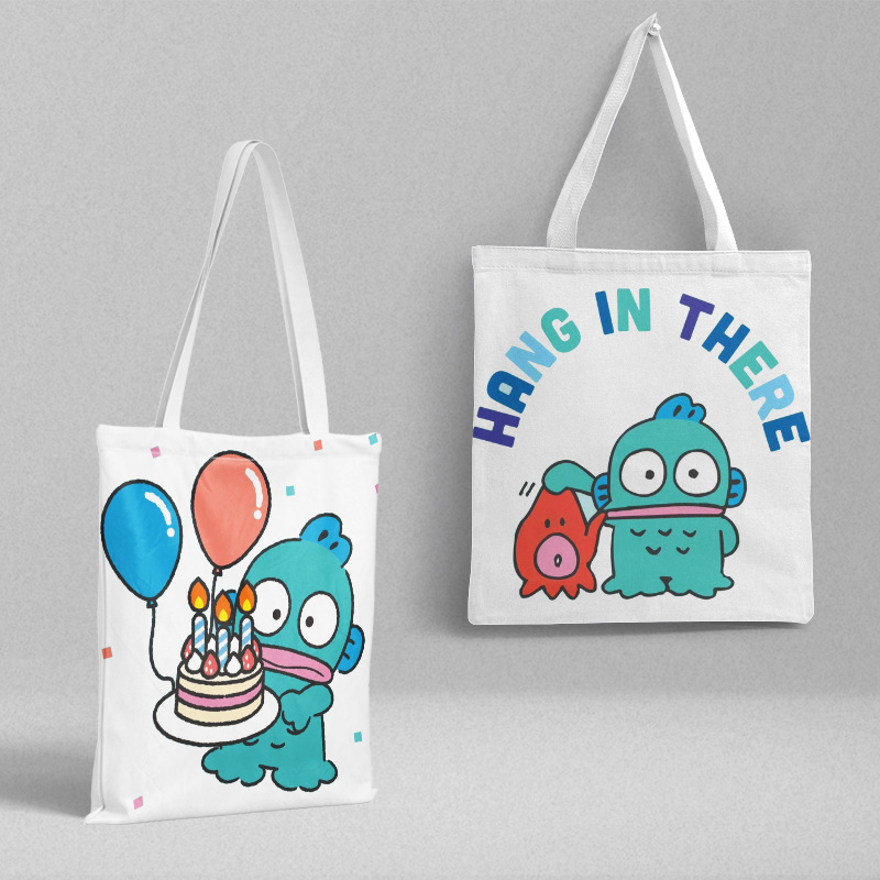 Bolsa de lona Sanli Gull pequeña fresca y simple estilo ins versión coreana hermosa bolsa de hombro bolsa de compras portátil al por mayor