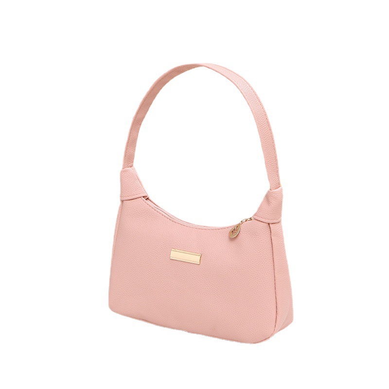 Fresco y dulce litchi sequinilla decoración bolso de brazo nicho bolso de mano