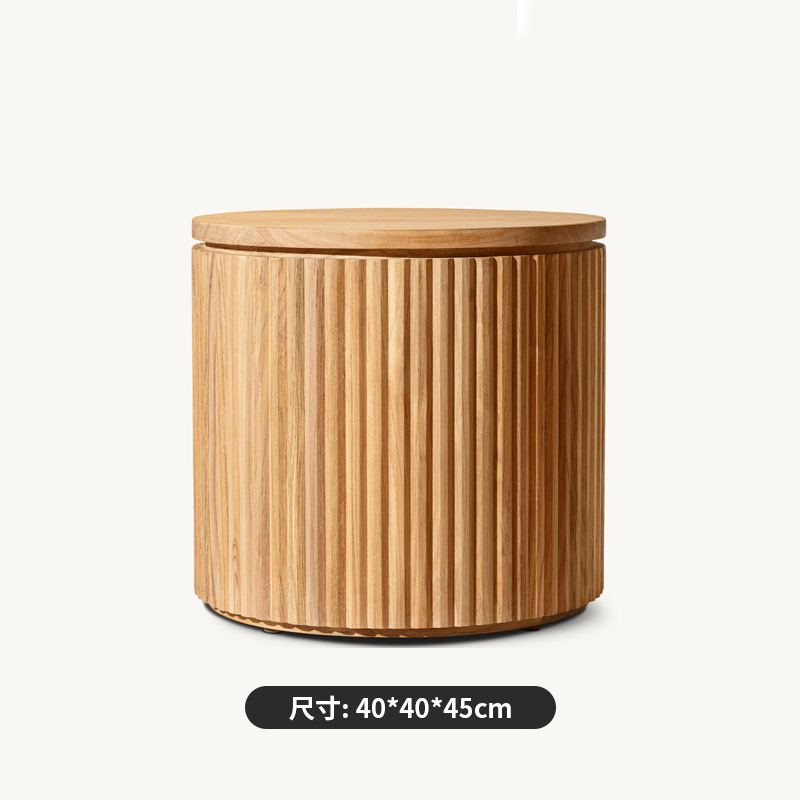 Sofá de ocio al aire libre teca villa hotel patio terraza diseñador de madera de cera al aire libre sofá de teca