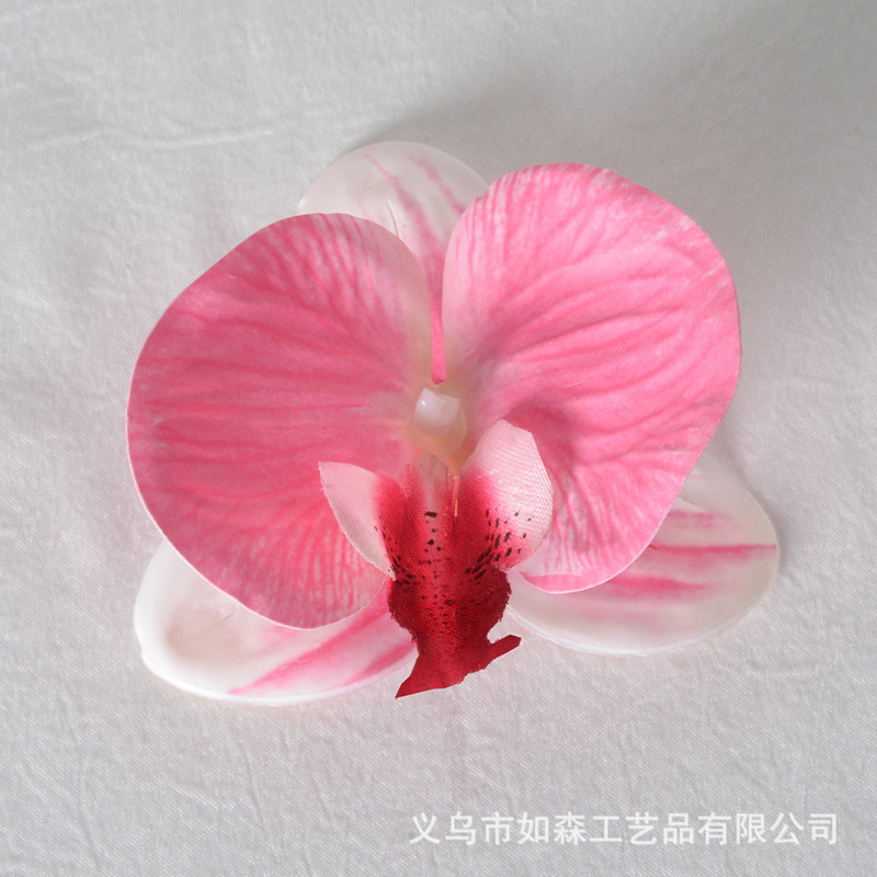 シミュレーションフィルム胡蝶蘭花頭花弁シミュレーション花アクセサリーヘアピンdiy手作りウェディングドレス装飾|undefined