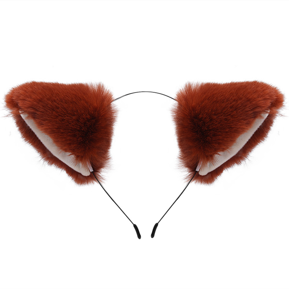 Diadema de orejas de gato con campana, cosplay y accesorios festivos