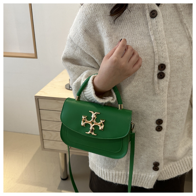 Cross-border retro underarm women's bag, this year's new fashionable single-shoulder bag, trendy and textured crossbody bag, casual tofu square bag undefined