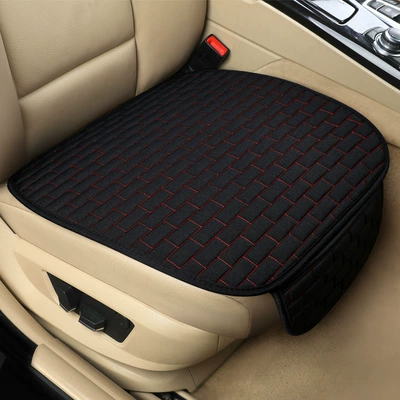 Four Seasons Pad — Cushion Car Anti-Slip Cushion Four-Season - mysterious-black-single-piece-ds001-plaid-cushion
