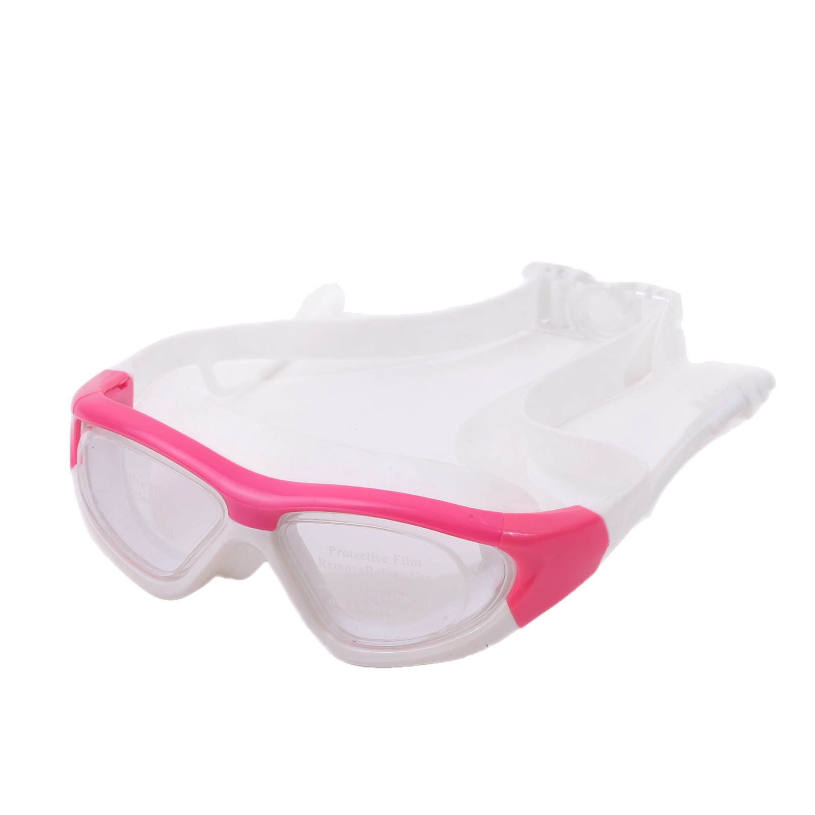 Juego de Gafas y Gorro de Natación para Niños de Policarbonato Impermeable y Antiempañante