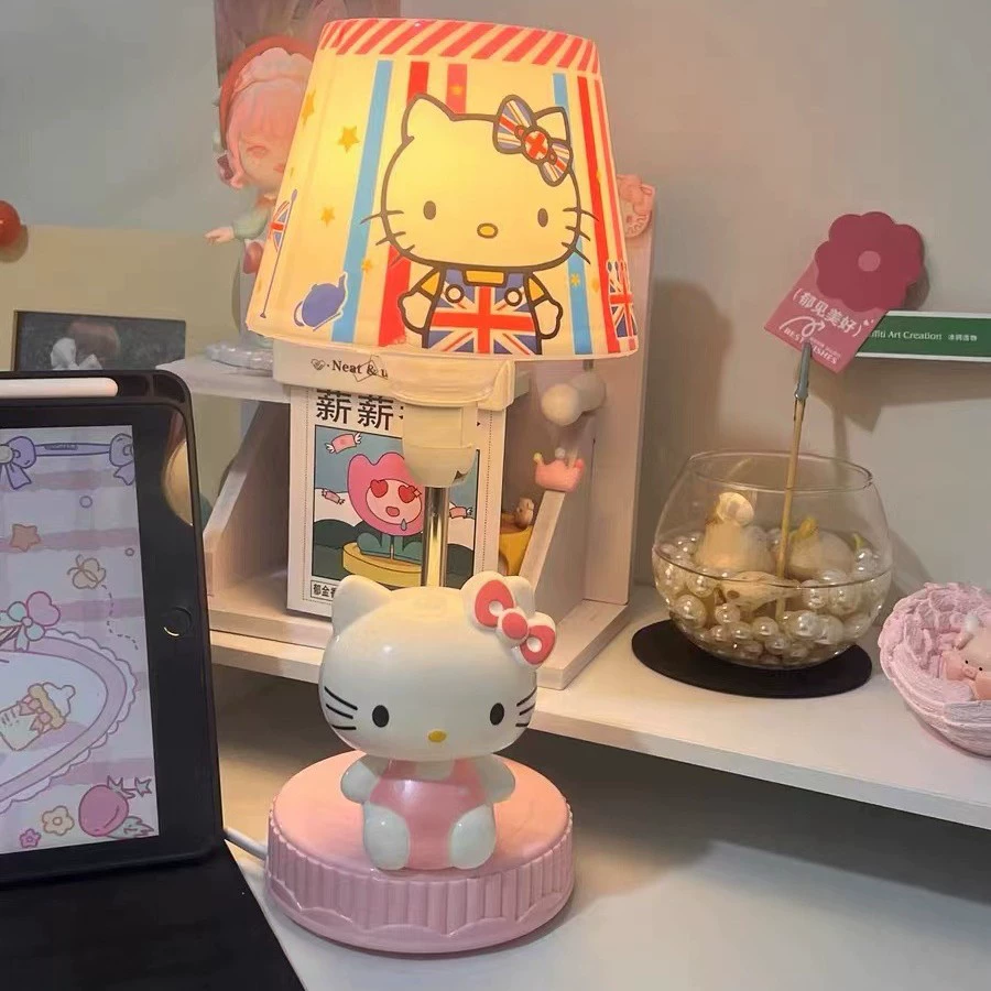 Санрио, настольная лампа, ночник, лампа-фонарь для кровати с проектором, Cinnamoroll, подарок на день рождения