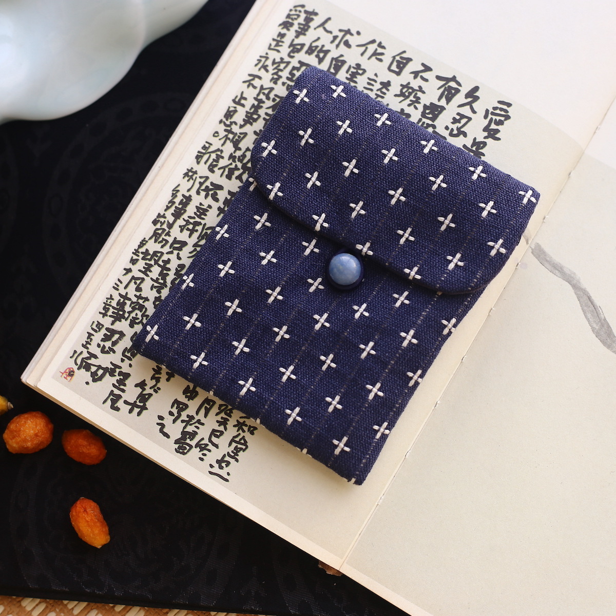 29色小銭入れ錦織和風文游袋アクセサリー収納袋ギフトバッグ